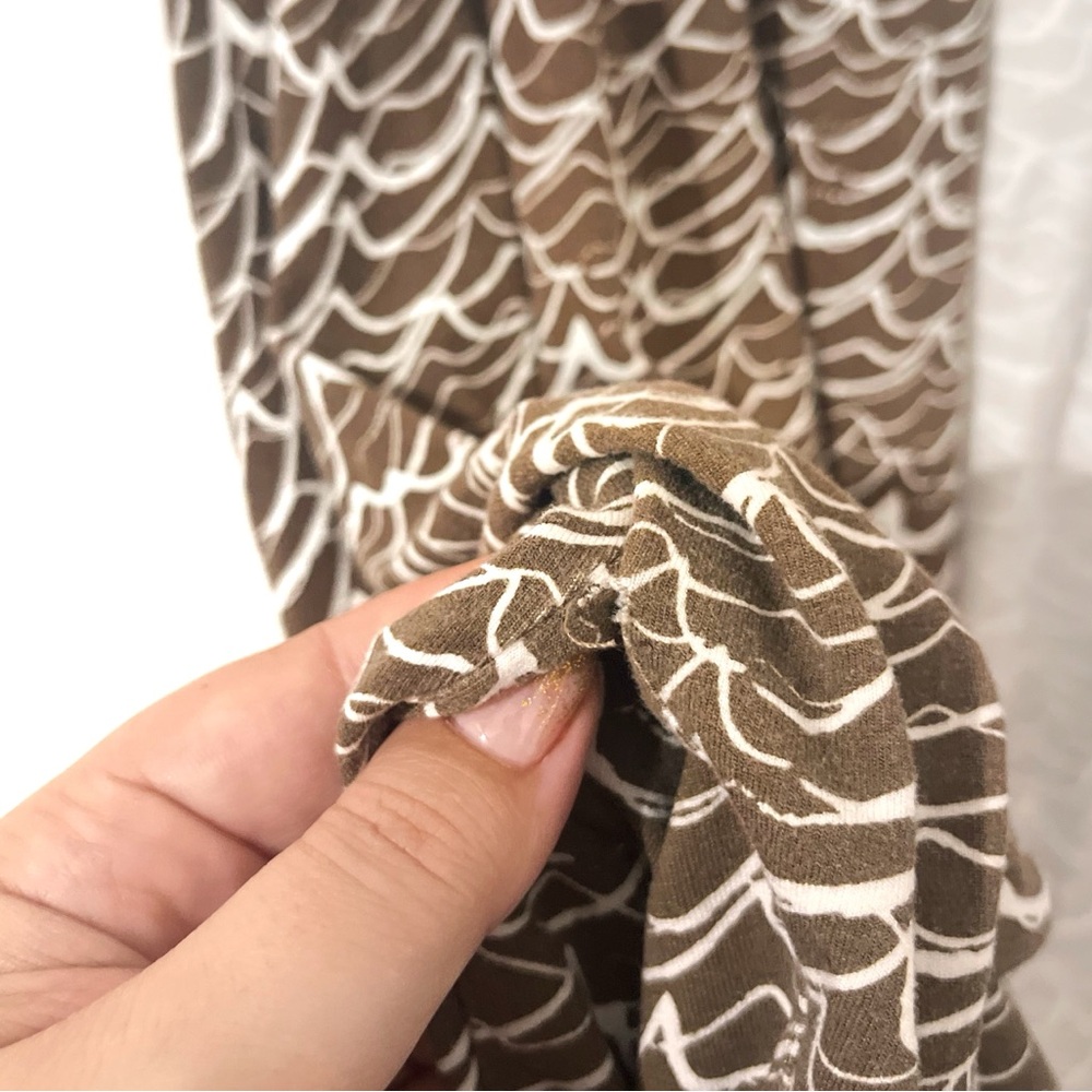 Fighting Eel Ava Sky ✨ Hawaii • Cardigan Vivi • Inky Swell • Brown & White • XS - Picture 6 of 6